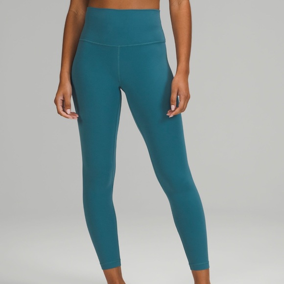 Lululemon Align High Rise Pant 25” in Capture Blue Size 18 - Picture 2 of 9
